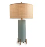 Boca Celadon Lamp 32"H X 18"Diameter