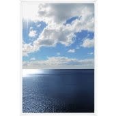 Faraway Blue Waters 2    41.5"w x 61.5"h