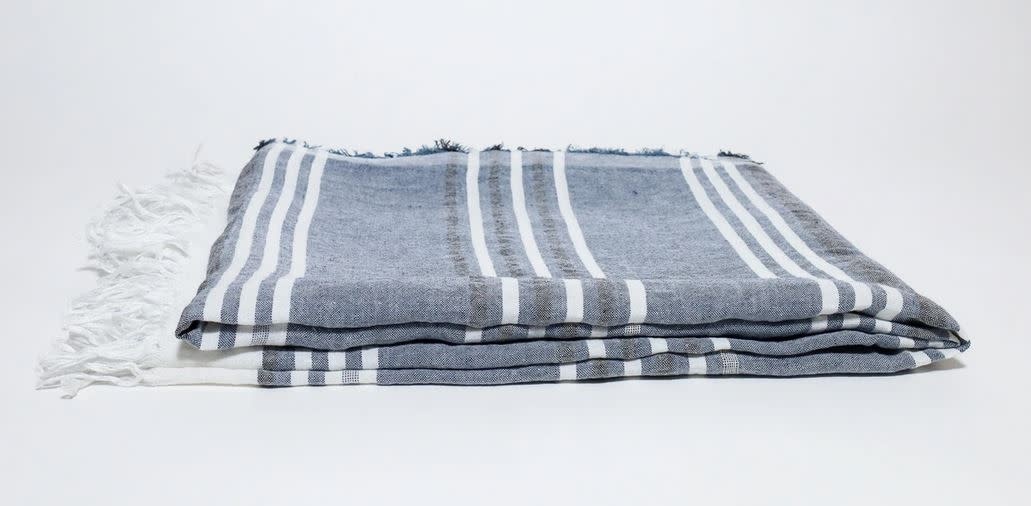 Pismo Throw  Navy Blue 70 x 55