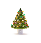 All Decked Out Vintage Christmas Tree Nightlight Decor