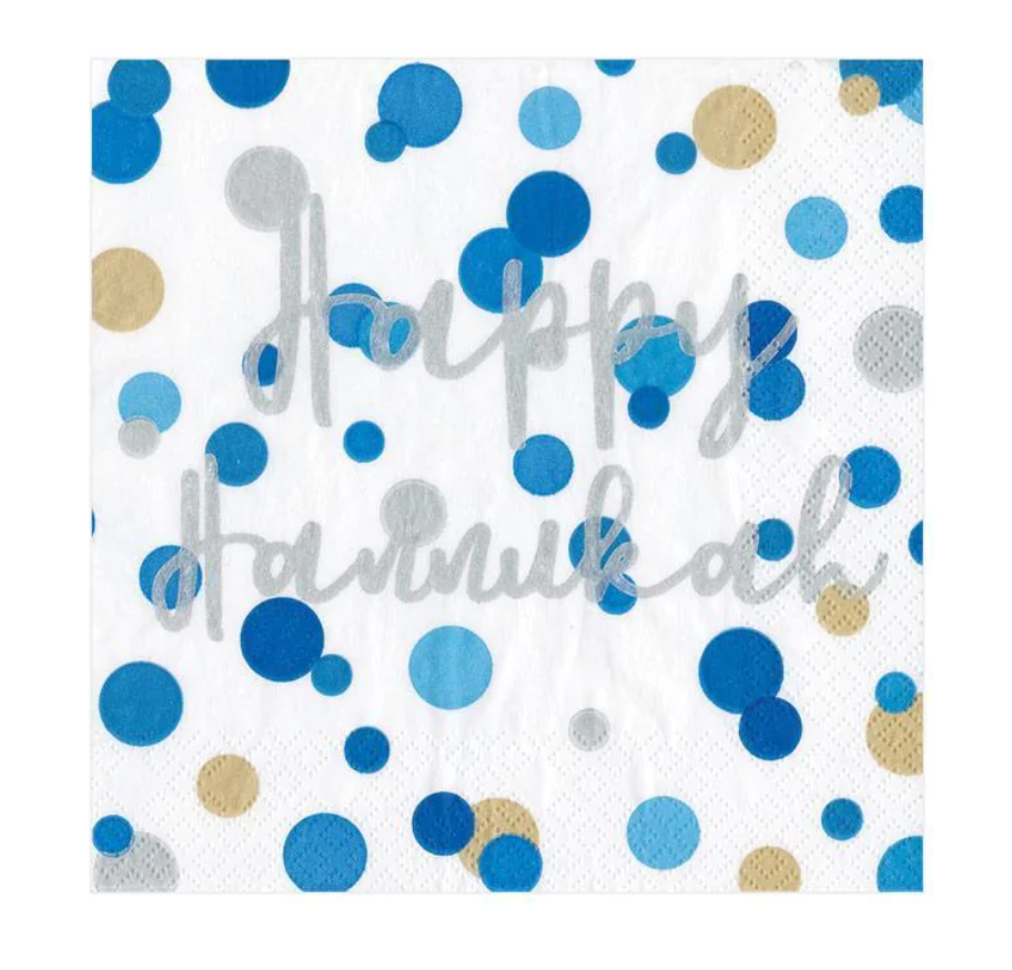 Confetti-Happy Hanukkah Napkin Cocktail