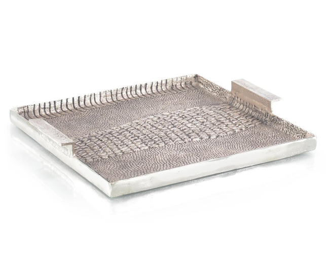 Alligator Textured Aluminum Tray I 21"W X 19"D
