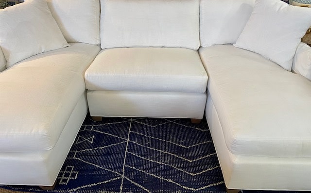 Jax Beach Collection Rollo Lace Sofa - 102" x 60" x 40"