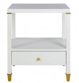 Nicole One Drawer Sidetable - 23"W x 19"D x 26.5"H