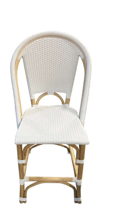 Bistro Counter High Stool/White