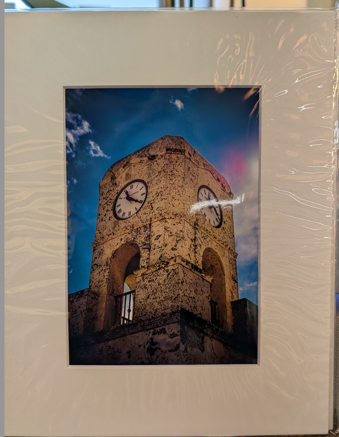 Worth Avenue Clock Tower Upper 8" x 10"