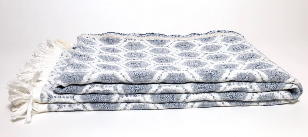 Dakhla Throw Indigo 75 x 51