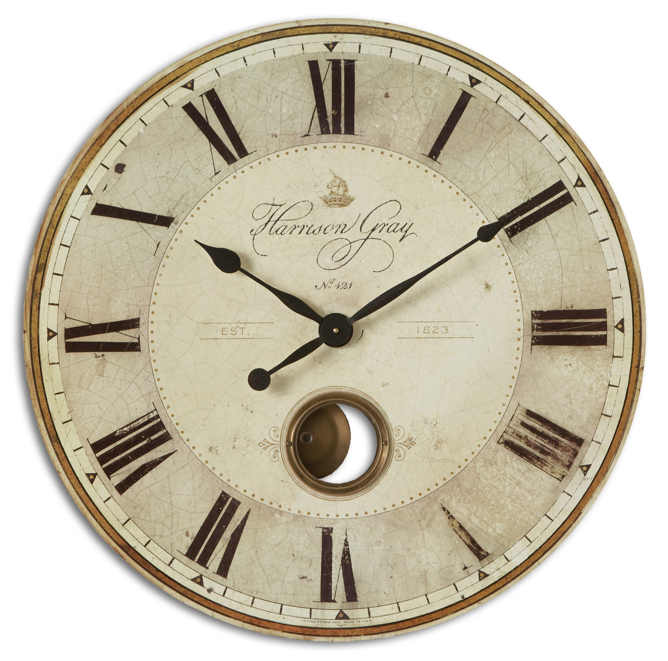 Harrison Gray Clock.   30"Dia