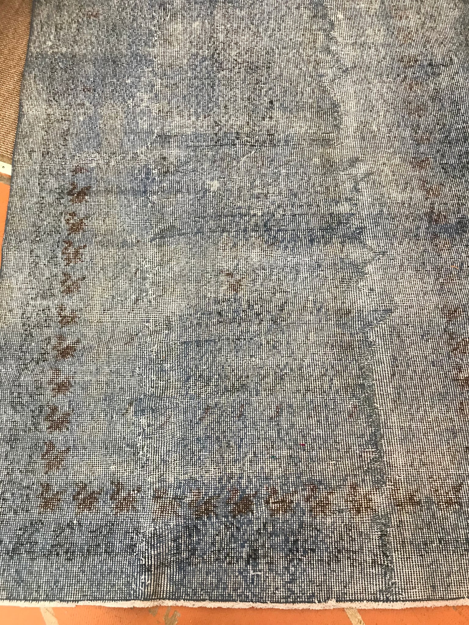 Overdyed Design 7' 2" X 3' 10"