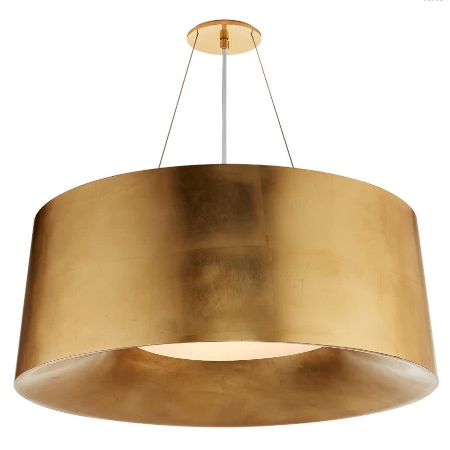 Halo Medium Hanging Shade in Gild w27 H10.5