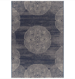 Finesse-Mandala Navy - Olefin - 7'10" x 11'