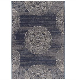 Finesse-Mandala Navy - Olefin - 7'10" x 11'