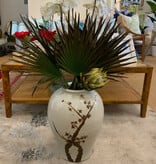 Large Asian Ceramic Vase 17"