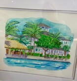 Riverhouse 22x18 Orig. Watercolor