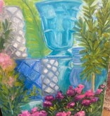 White Pots Oil on Canvas 48 x 24