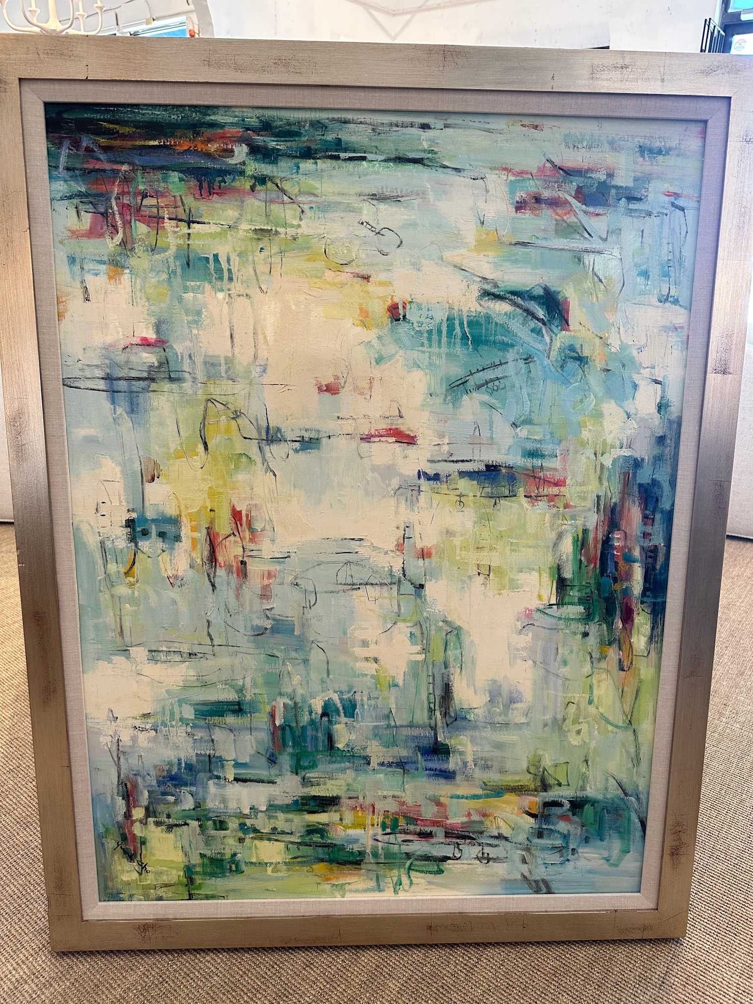 Vertical Abstract 2 40"x30"