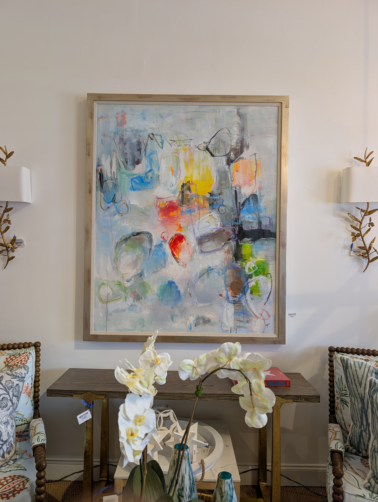 Multicolor Abstract  60"x48"