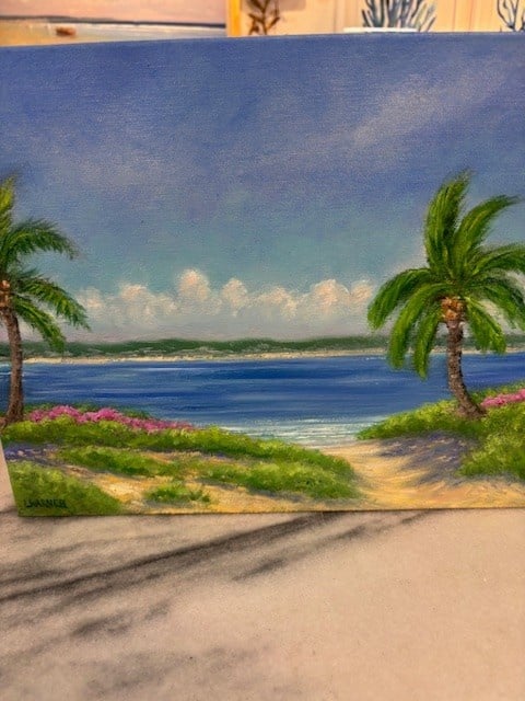 Along the Inlet 12"x16"  Original Oil