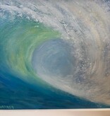 Fleeting Light  Wave 9"x11" Original Oil