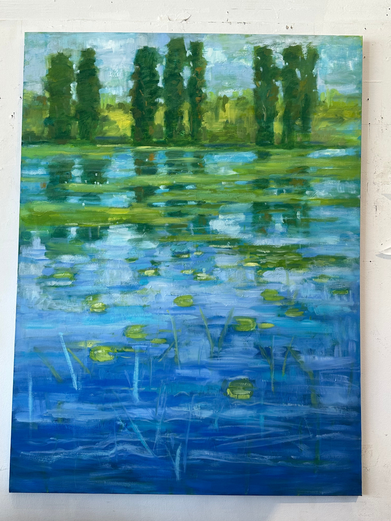 Grassy Waters Reflection 1 36"x48"