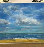 Morning Waves in Palm Beach - Oil on canvas 48" x 36"