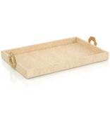 Dazzle Vegan Snakeskin Tray Small 1.5"H X 16"W X 10"D