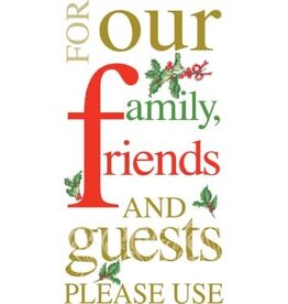 Please Use Christmas Guest Towel