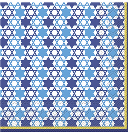Festival of Lights Blue Cocktail Napkin
