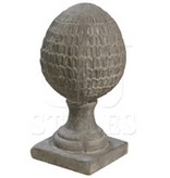 Urn With Round Top 7.5"W x 7.5"D x 17"H