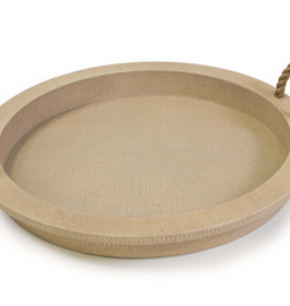 Aegean Serving Tray (Natural)  22 Round