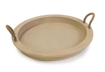 Aegean Serving Tray (Natural)  22 Round