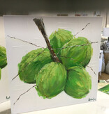 Coconuts 1 24" x 24" Orig. Acrylic