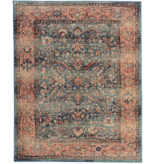 Bosphorus-Ispahan Aqua - Rectangle - 8' 0" x 11' 0"