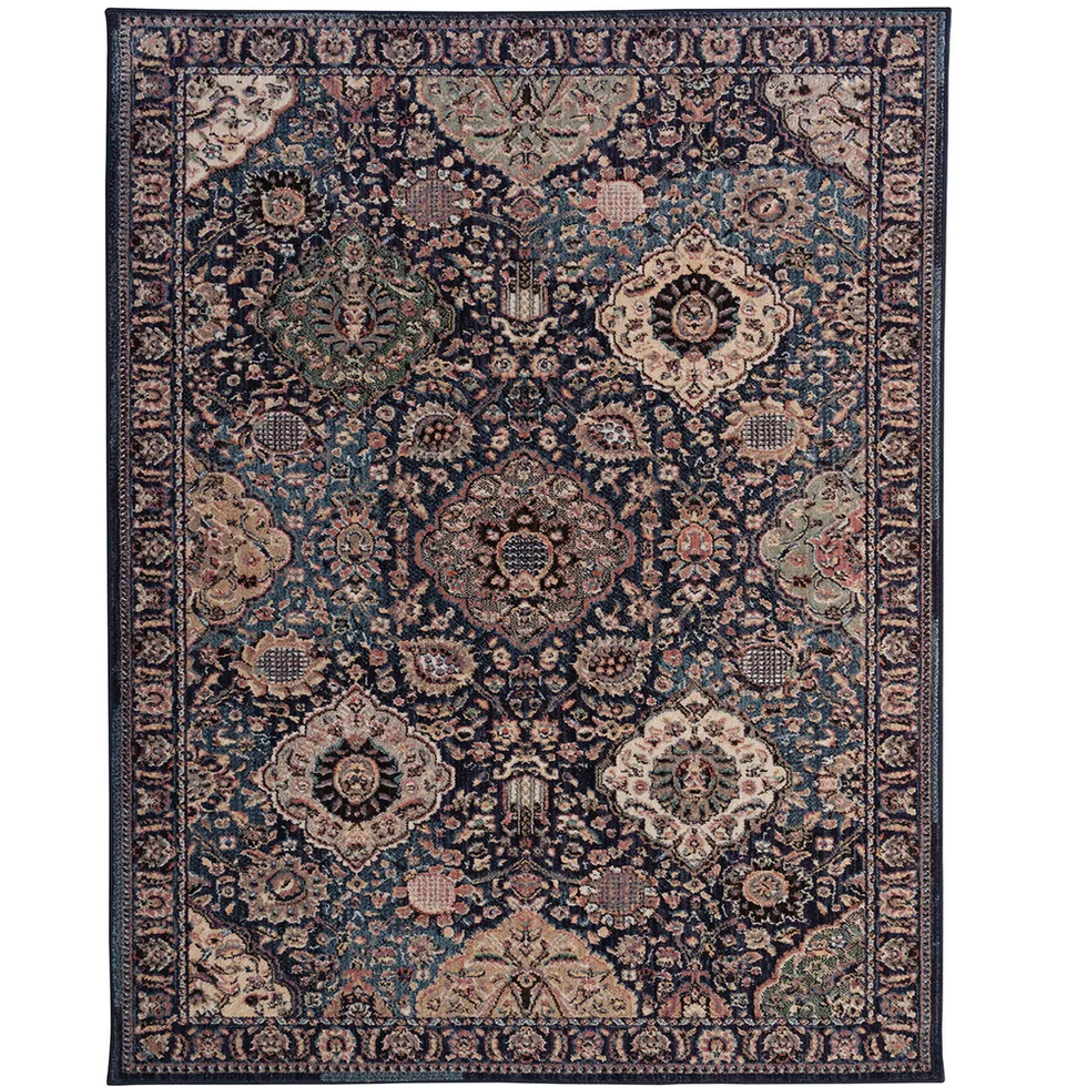 Bosphorus-Bahktiar Navy - Rectangle - 8' 0" x 11' 0"