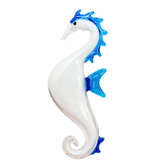 Seahorse White L:12" W:4.5"
