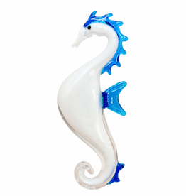 Seahorse White L:12" W:4.5"