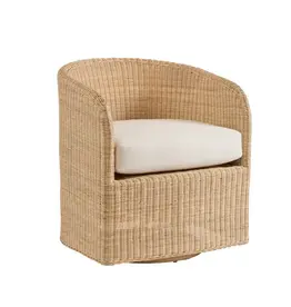 Marc Swivel Chair - Natural W27 x D27 x H30.25"