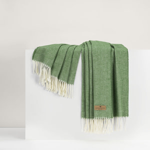 Meadow Italian Herringbone Throw 51"Wx67"L