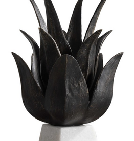 Artichoke Sculpture -  15 W X 21 H X 14 D