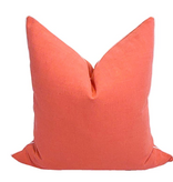 COMPLIMENT BRUSHED LINEN  / CORAL 24"