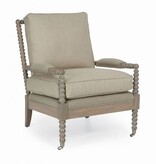 Spool Chair - Jiggy Indigo (17) 29W 35x 38H