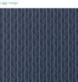 Spool Chair - Jiggy Indigo (17) 29W 35x 38H