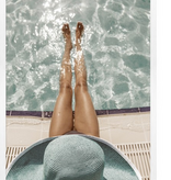Brigitte by the Pool 43x63