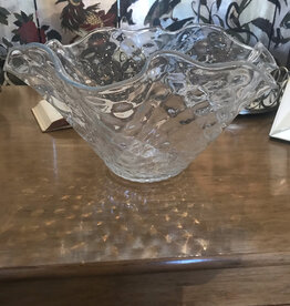 Glass bowl 9 1/2 "x16"