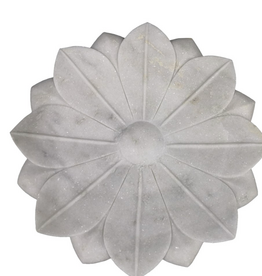 Flower Plate (L) w) 24″ x (d) 24″ x (h) 4″ India Marble