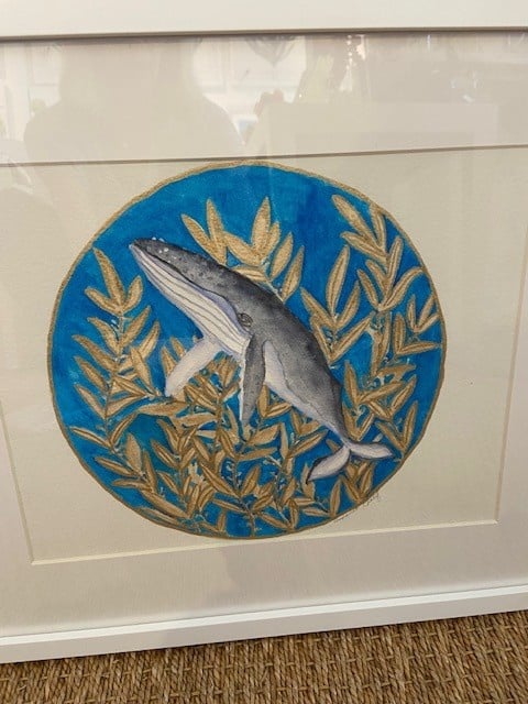 Whale Up Orig. Water Color 21" x 17"