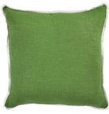 BASIC LINEN KELLY W/ OYSTER BUTTERFLY FLANGE - 22 x 22