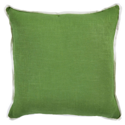 BASIC LINEN KELLY W/ OYSTER BUTTERFLY FLANGE - 22 x 22
