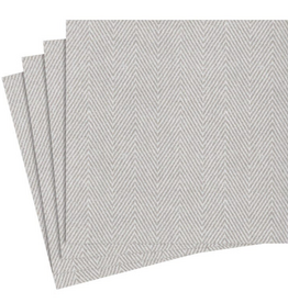 Jute Paper Linen Cocktail Napkins in Flax - 15 Per Package