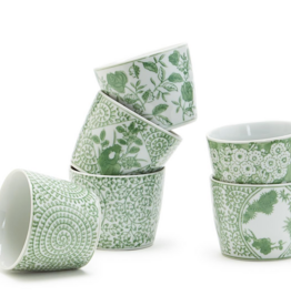 Countryside Collection 2 3/4" H Cachepot Asst 6 Designs (food safe) 2 3/4" H x 3 1/2" Dia
